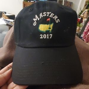 Black Masters 2017 hat NWT
